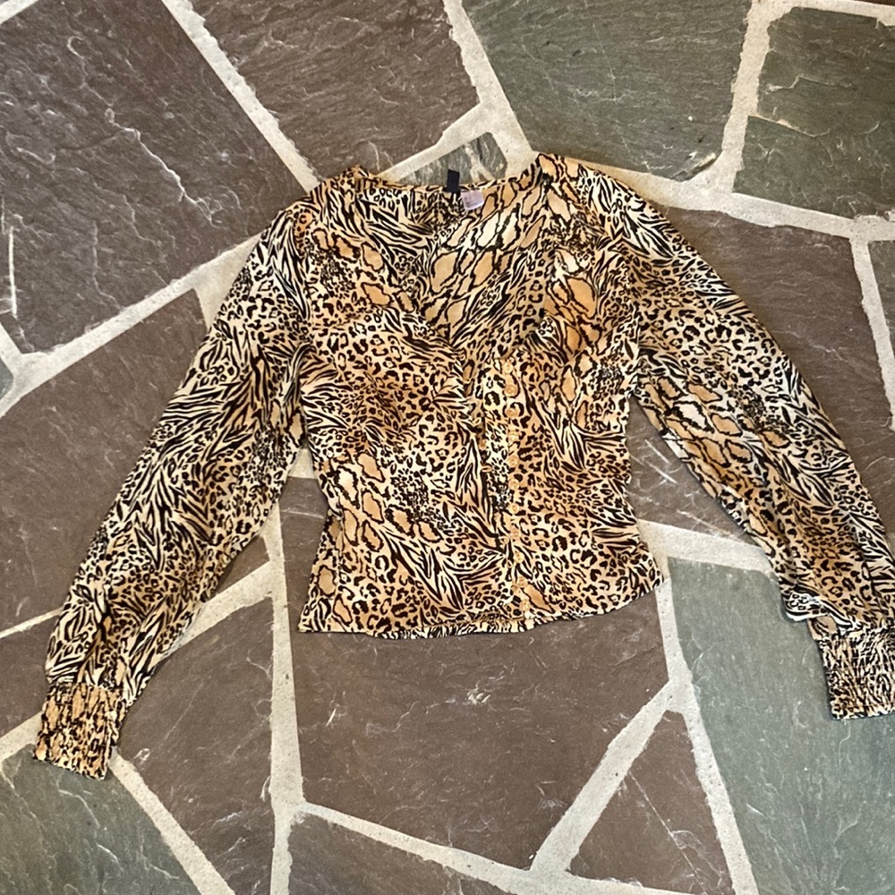 Leopard Print Top